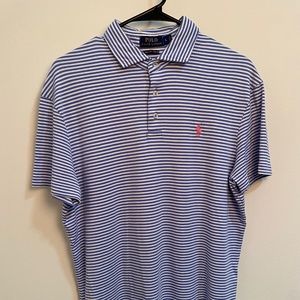 Striped Golf Polo